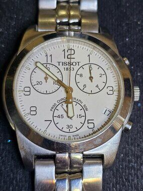 Tissot 1853 Chronograph J378/478 Quartz PR50 Men’s COLLECTORS Watch READ